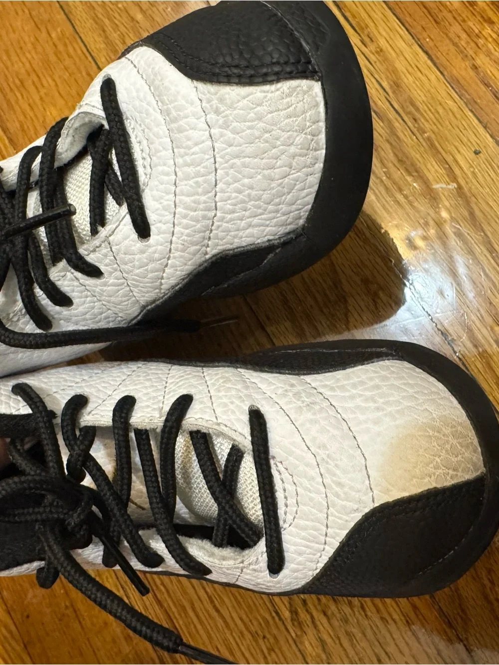 Jordan Black and White Low-Top Sneakers